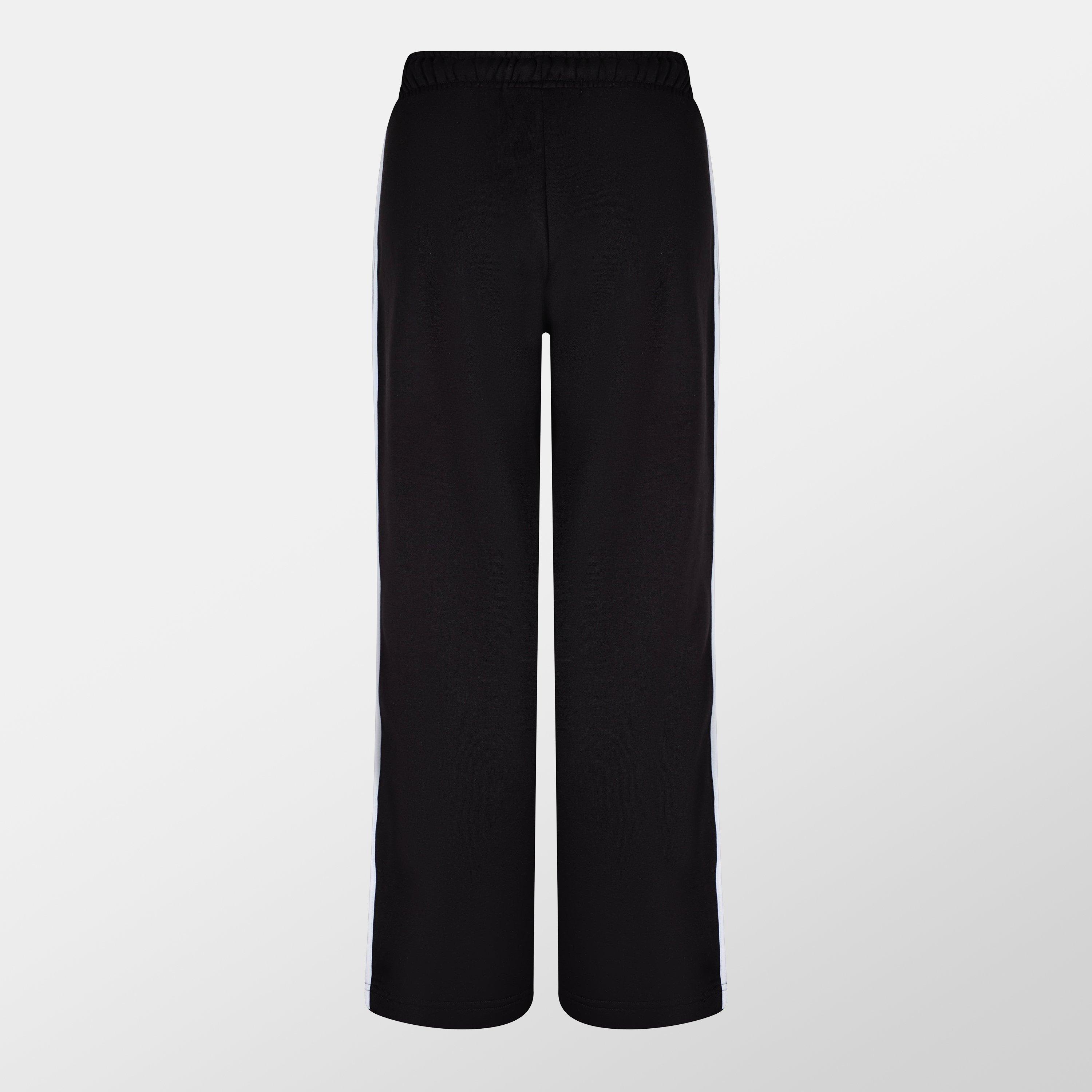 Missy Empire ME Contrast Side Stripe Wide Leg Jogging Bottoms Womens