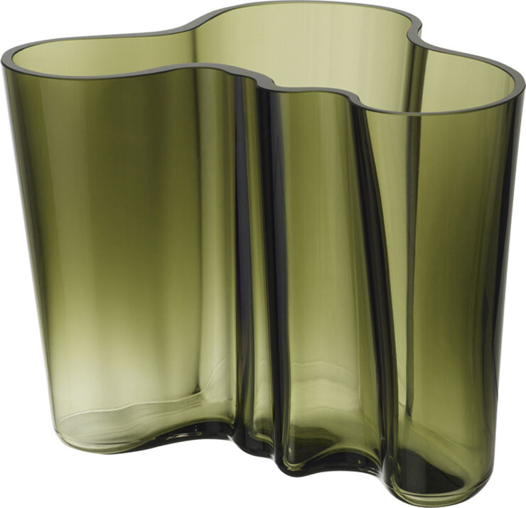 Iittala Aalto vase 16 cm - mosgrøn Mosgrøn