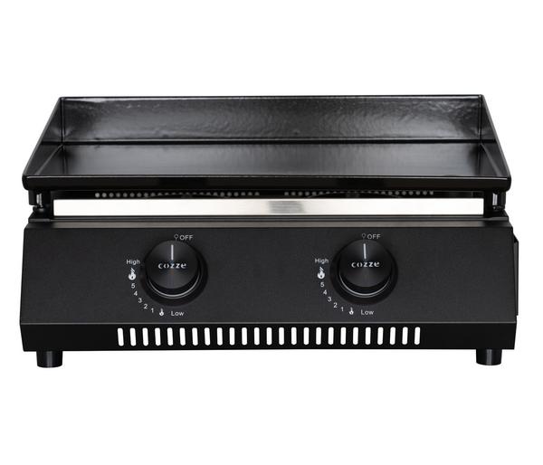 Cozze Gasgrill Plancha G-400 mit 2 Brennern,