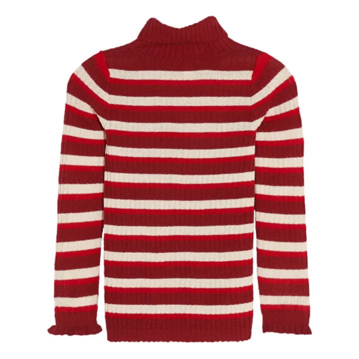 Bellerose Pull Col roulé Gouly | Rouge cerise