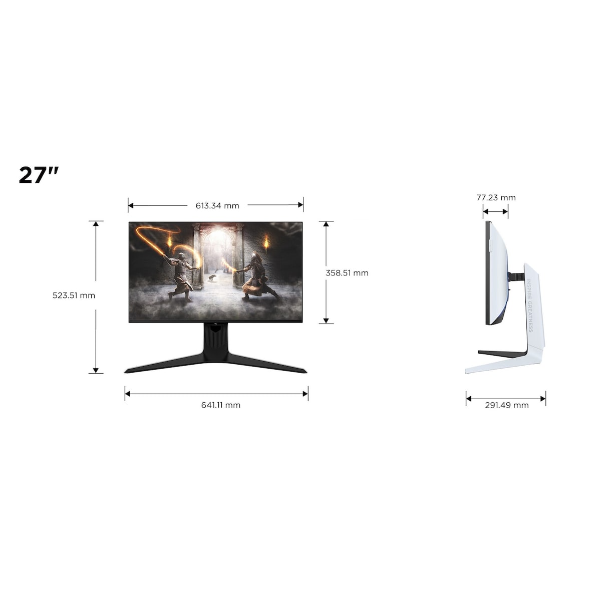 TCL 27R83U 4K QD-Mini LED monitor