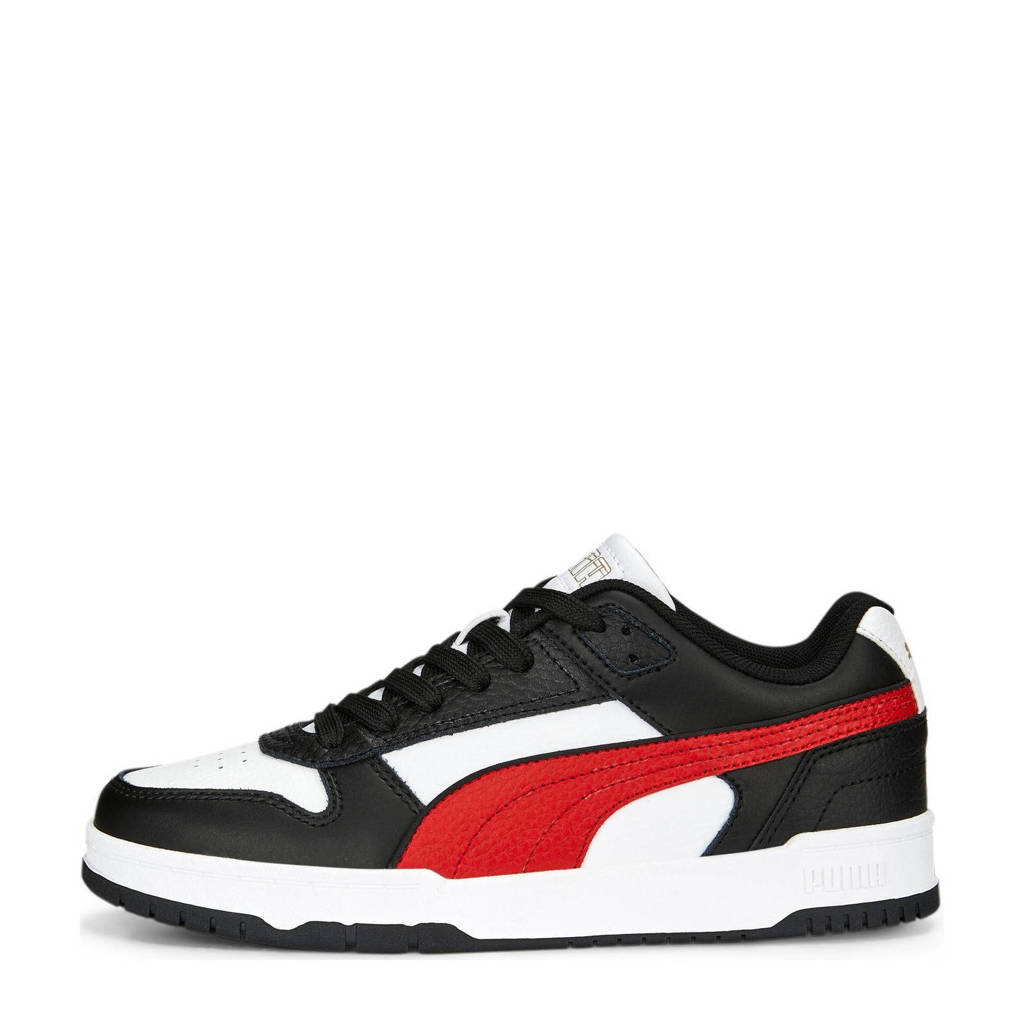 Puma RBD game Low leren sneakers wit