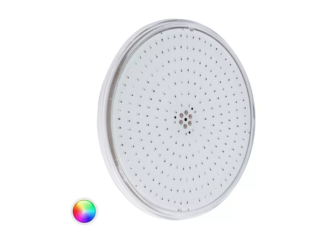 Ampoule LED Piscine Slim Submersible PAR56 RGB 12V AC 20W IP68 RGB