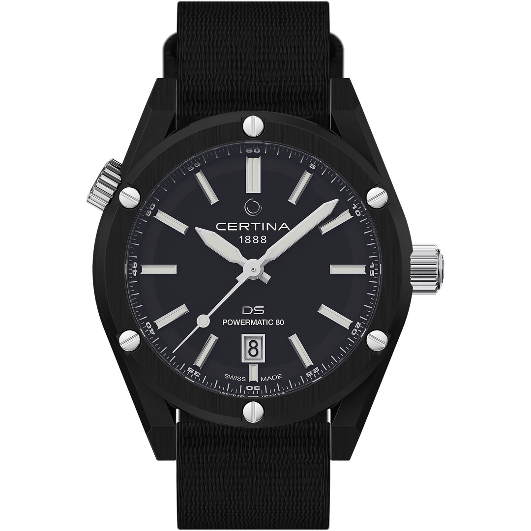 Certina DS+ Powermatic 80 Kit Black Edition