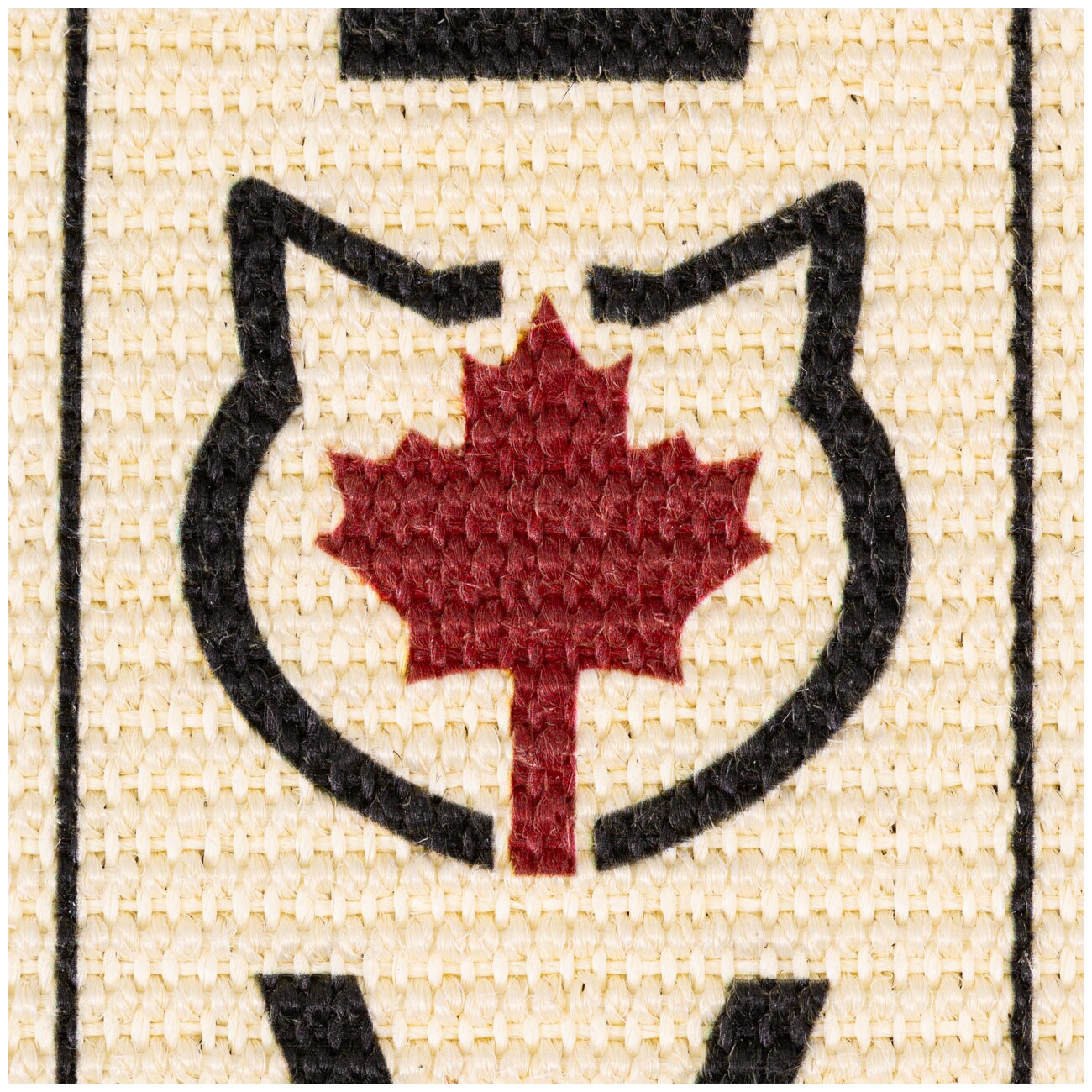 Canadian Cat Company Kratzteppich 80x40cm mit Wandbefestigung beige