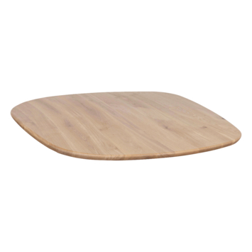WOOOD tafelblad Tablo organisch eiken naturel 22 mm ø130 cm