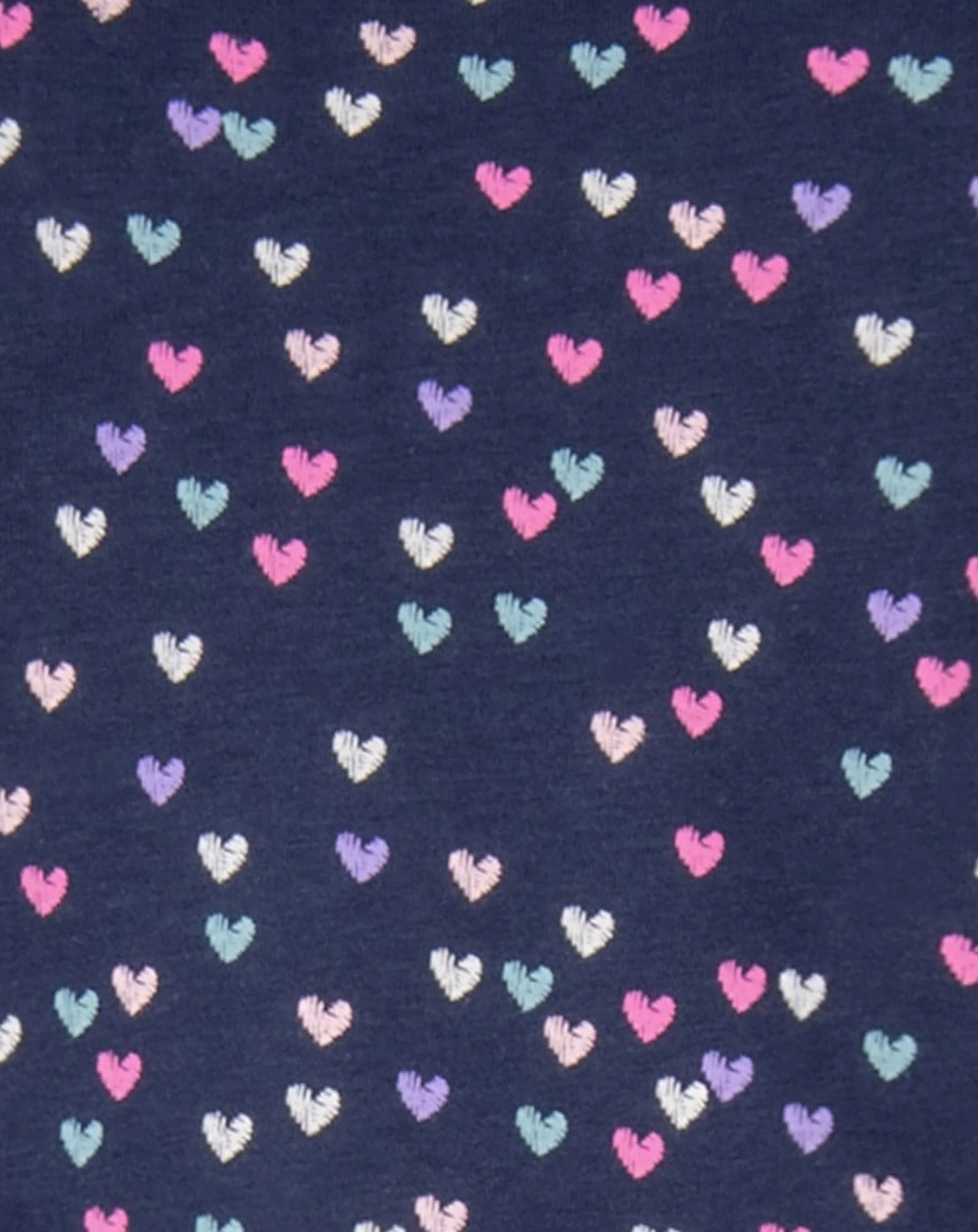 Langarmkleid HERZIG AOP in navy
