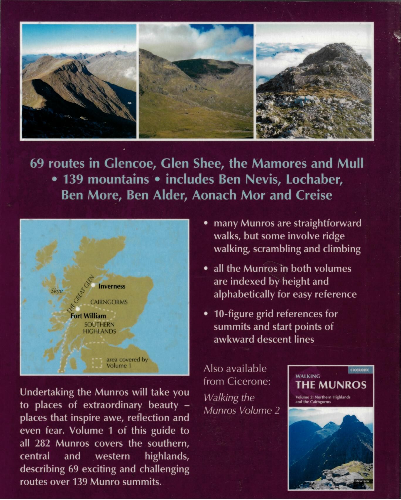 CICERONE - WALKING THE MUNROS TOME 1