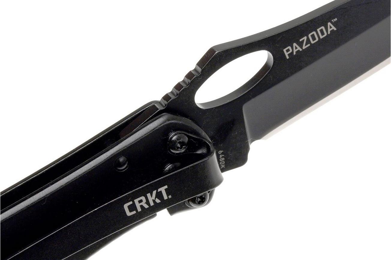 CRKT Pazoda 6480K zwart zakmes
