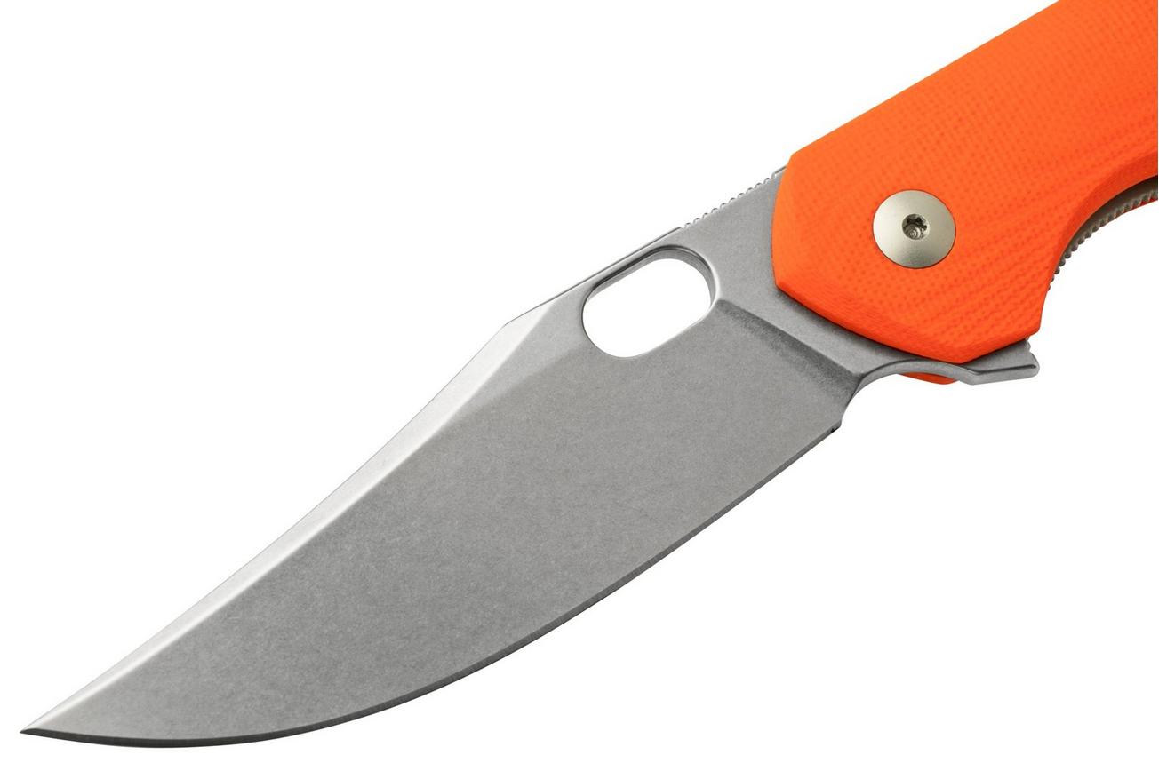 GiantMouse ACE Jutland Orange G10 zakmes, Ansø en Voxnaes design