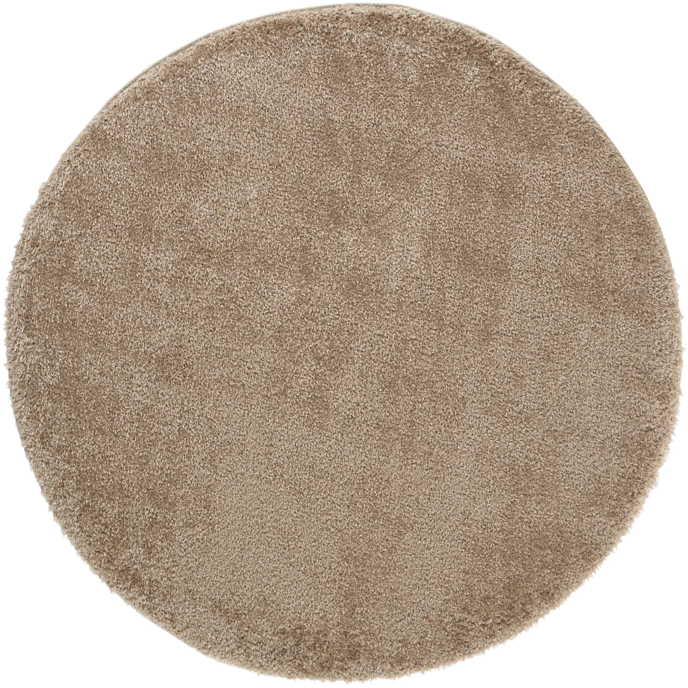 heine home Hochflorteppich in taupe