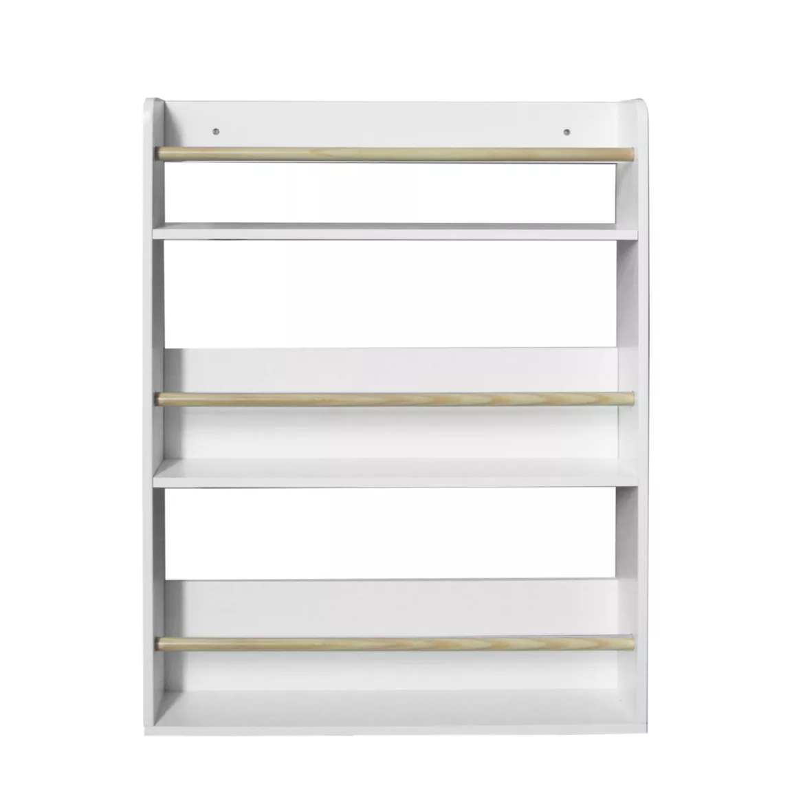Etagère murale enfant bois 3 niveaux (H80 cm) Zoa Blanche