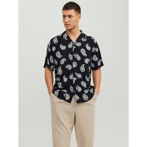 Jack & Jones - 12241163 RESORT-BLACK Negro