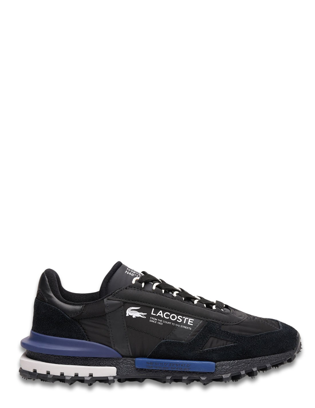 lacoste Sneakers Homme Elite Active Sma Noir/Bleu