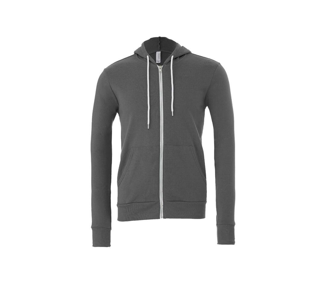 Bella Canvas BE3739 - Sweat capuche zippé unisexe