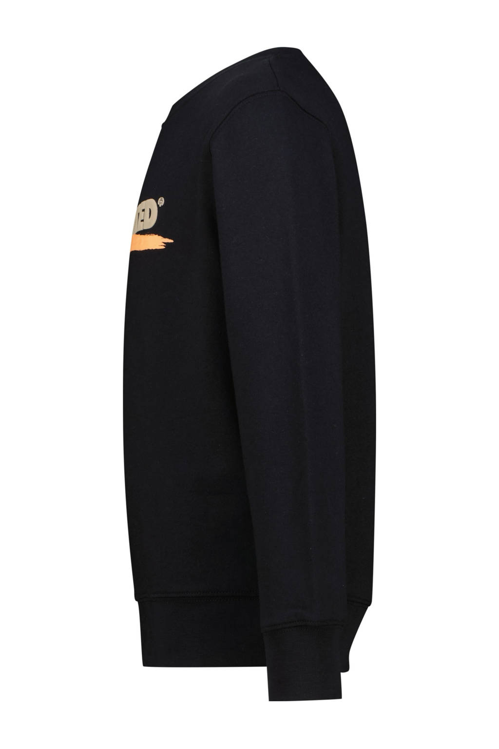 Raizzed sweater Novo met logo zwart