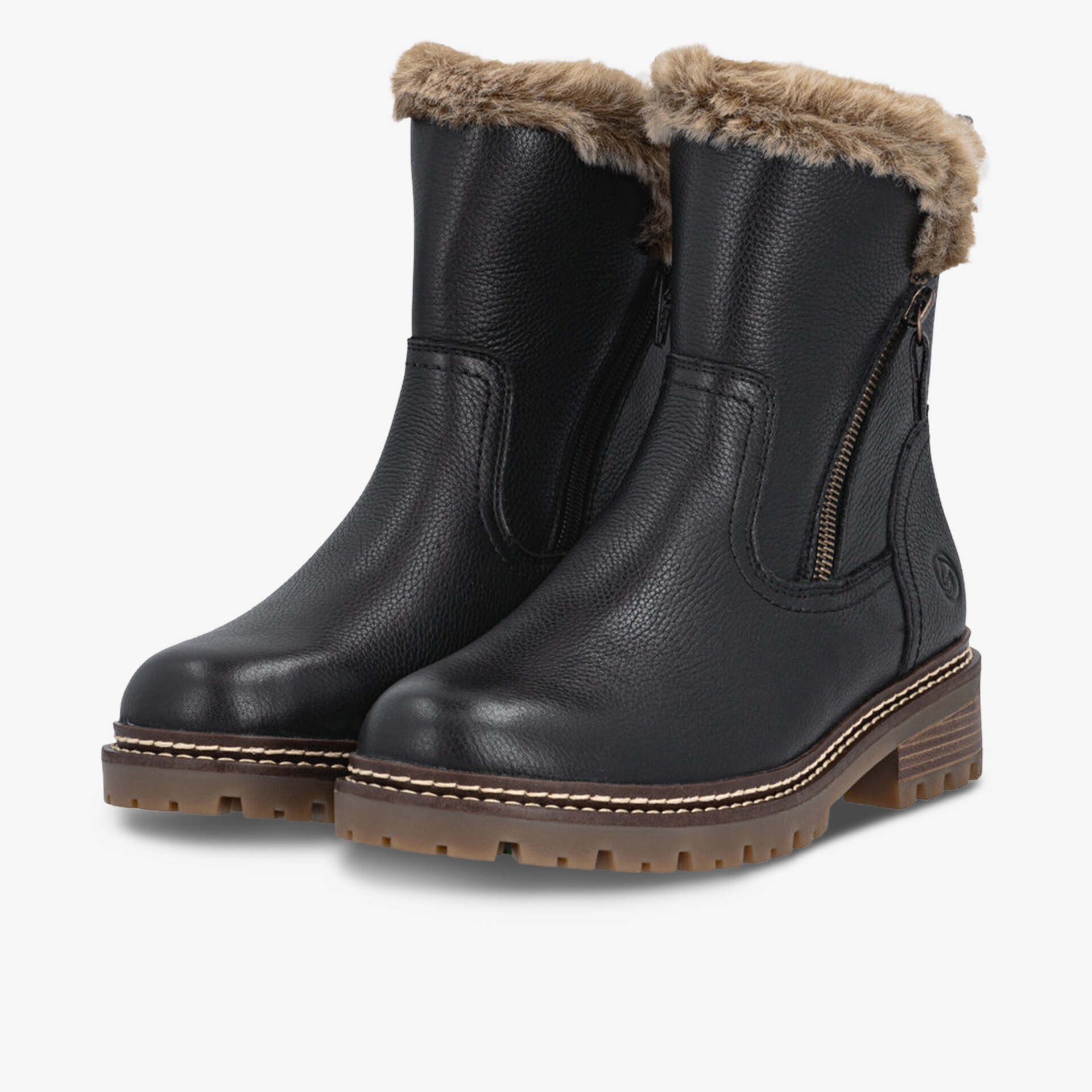 remonte Damen Winter Boots schwarz