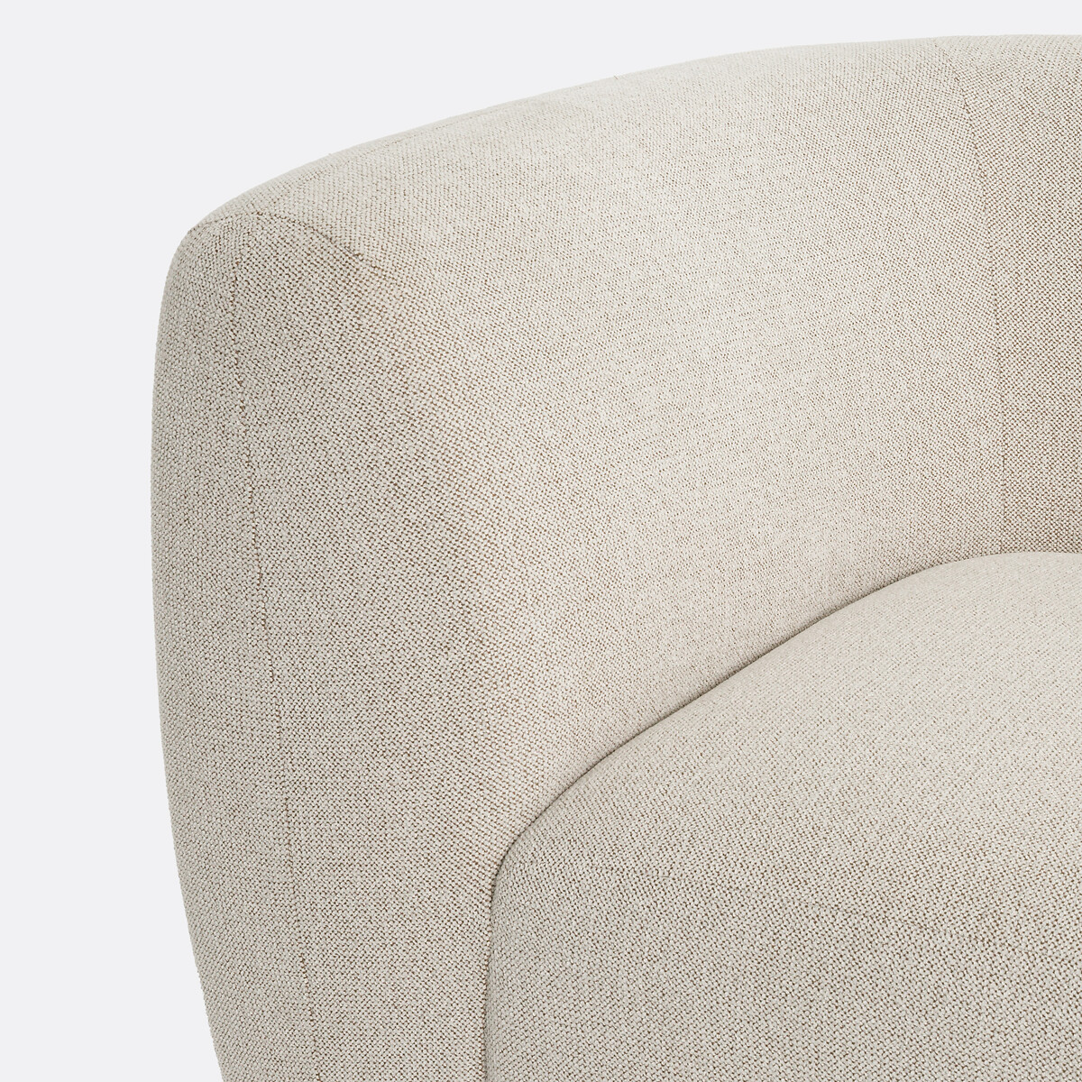 LA REDOUTE INTERIORS<br>Caixa modular, estofado com textura, Jasper