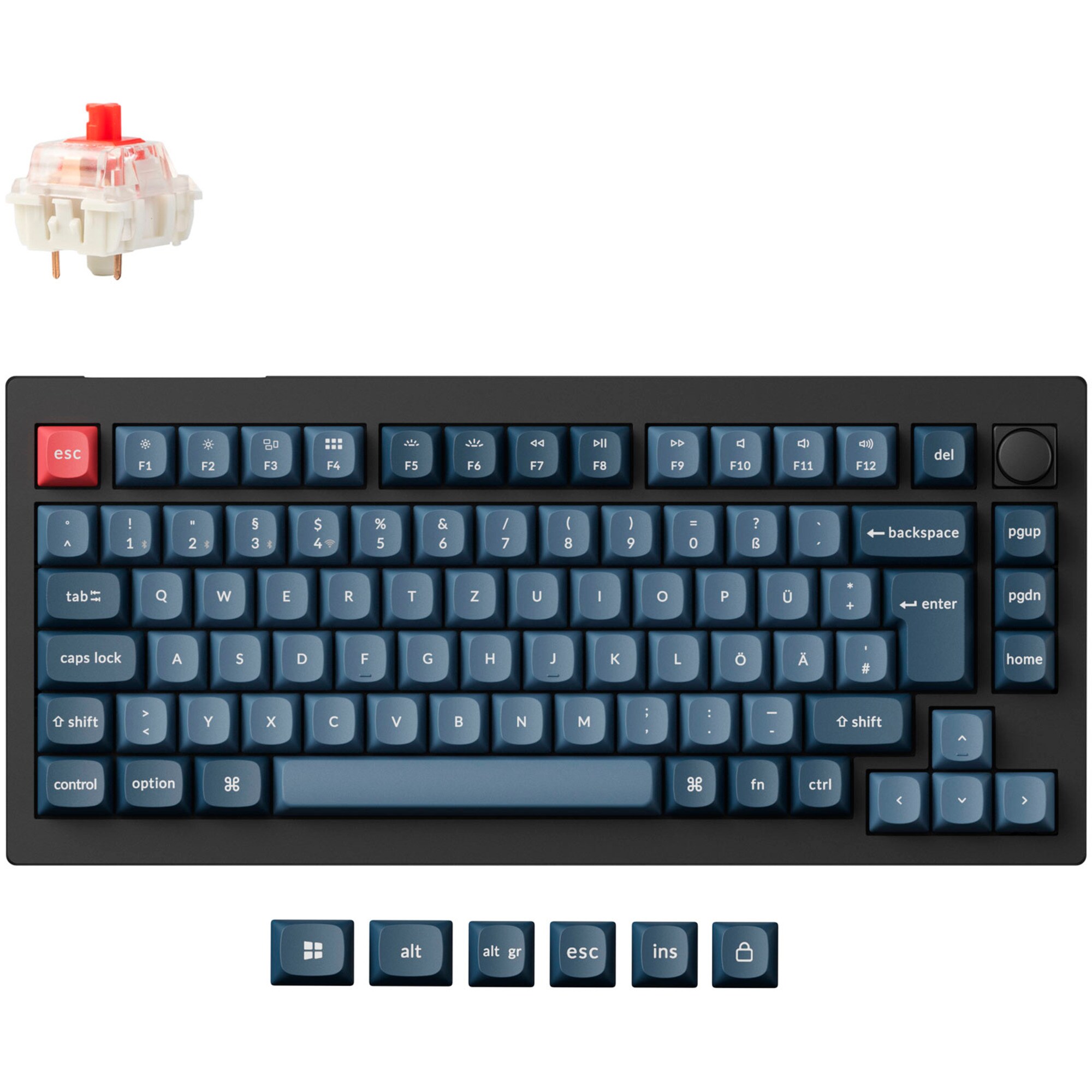Keychron Gaming-Tastatur V1 Max