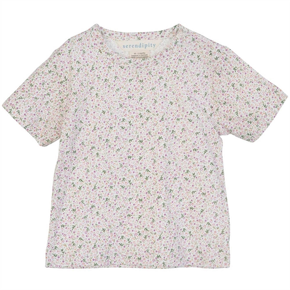 Stripe Baby Jersey T-shirt - Serendipity → Luksusbaby.dk