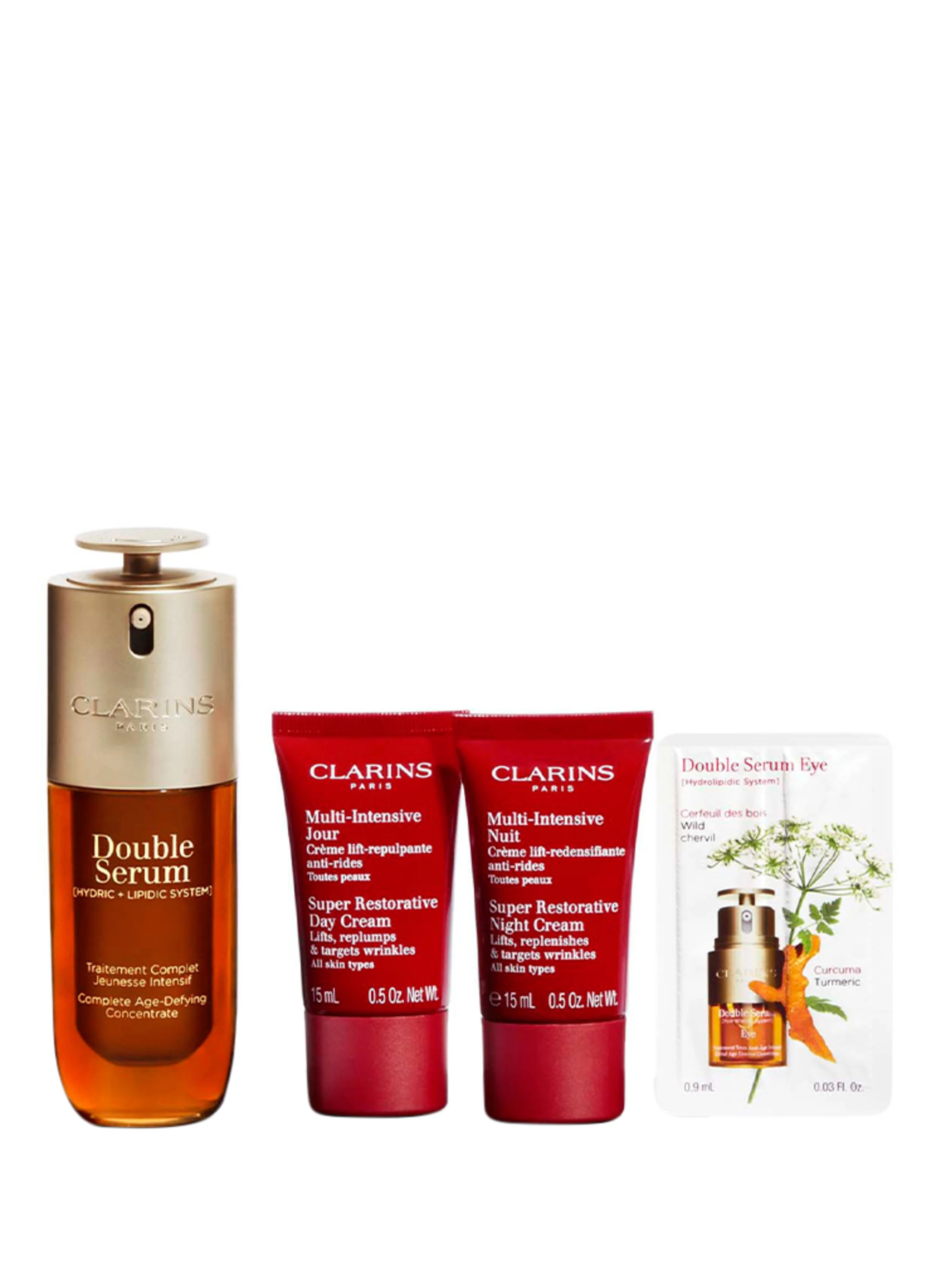 CLARINS DOUBLE SERUM & MULTI-INTENSIVE SET