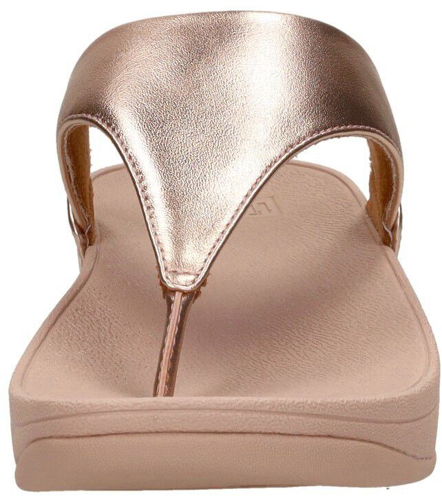 Fitflop Lulu Leather Toepost Rosé-goud