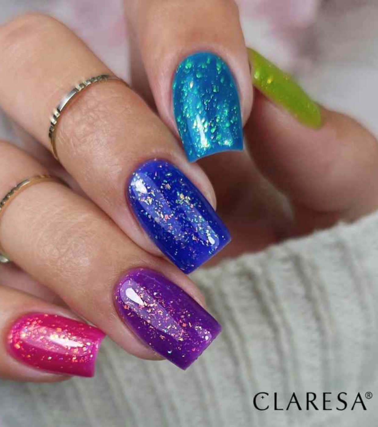 Claresa - *Rainbow Jello Base* - Esmalte semipermanente - Violet