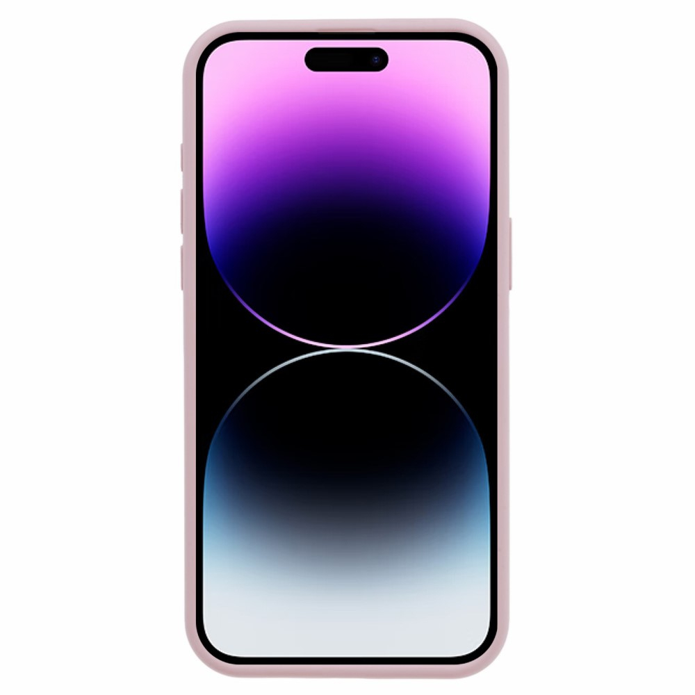 Mercury Goospery - iPhone 15 Pro Silikon Case Hülle - Rosa (Matt)