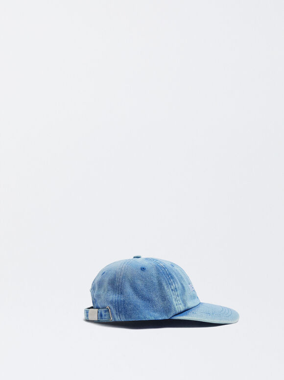 Boné jeans - Azul