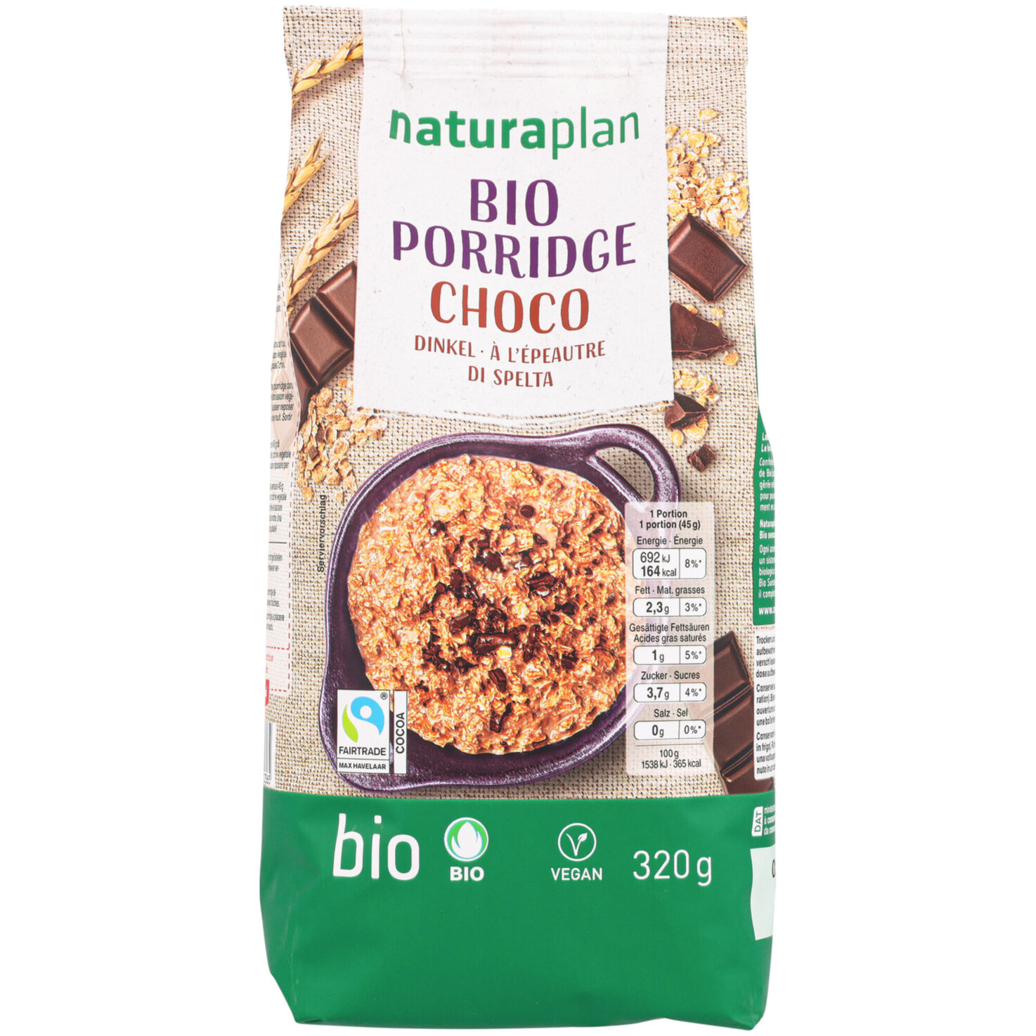 Naturaplan Bio Porridge Choco