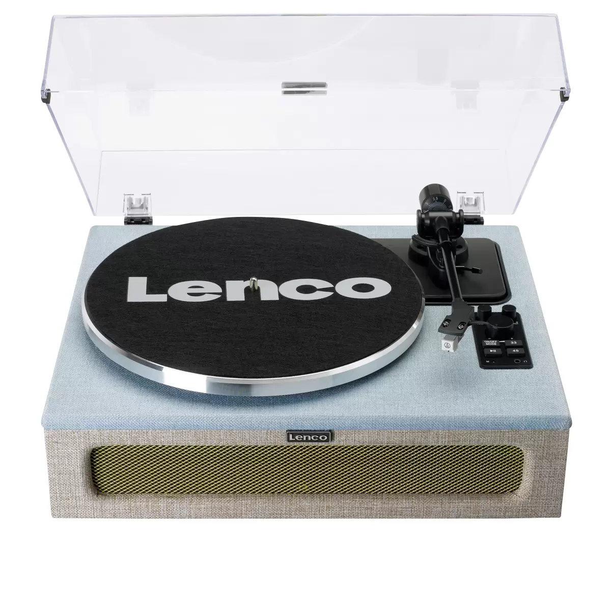 LS-440 PlPlattenspieler, LENCO blau,grau