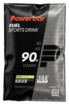 Boisson isotonique Powerbar Black Line Fuel 90g Citron - 94g