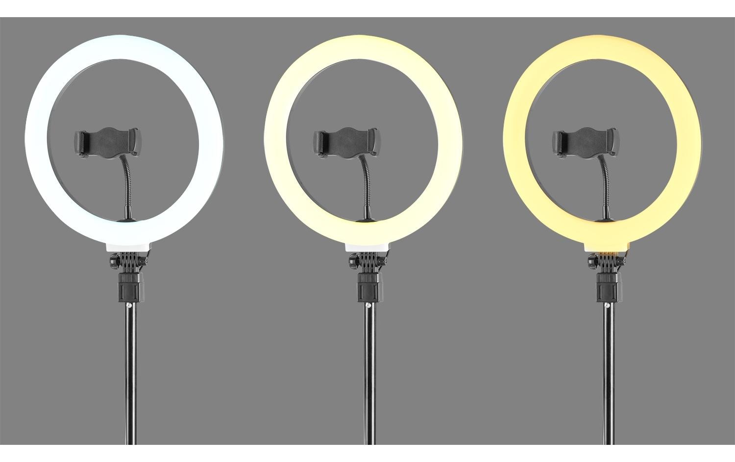 Videoleuchte RL25 Ringlicht-Set25 cm Ringleuchte mit Kontroller