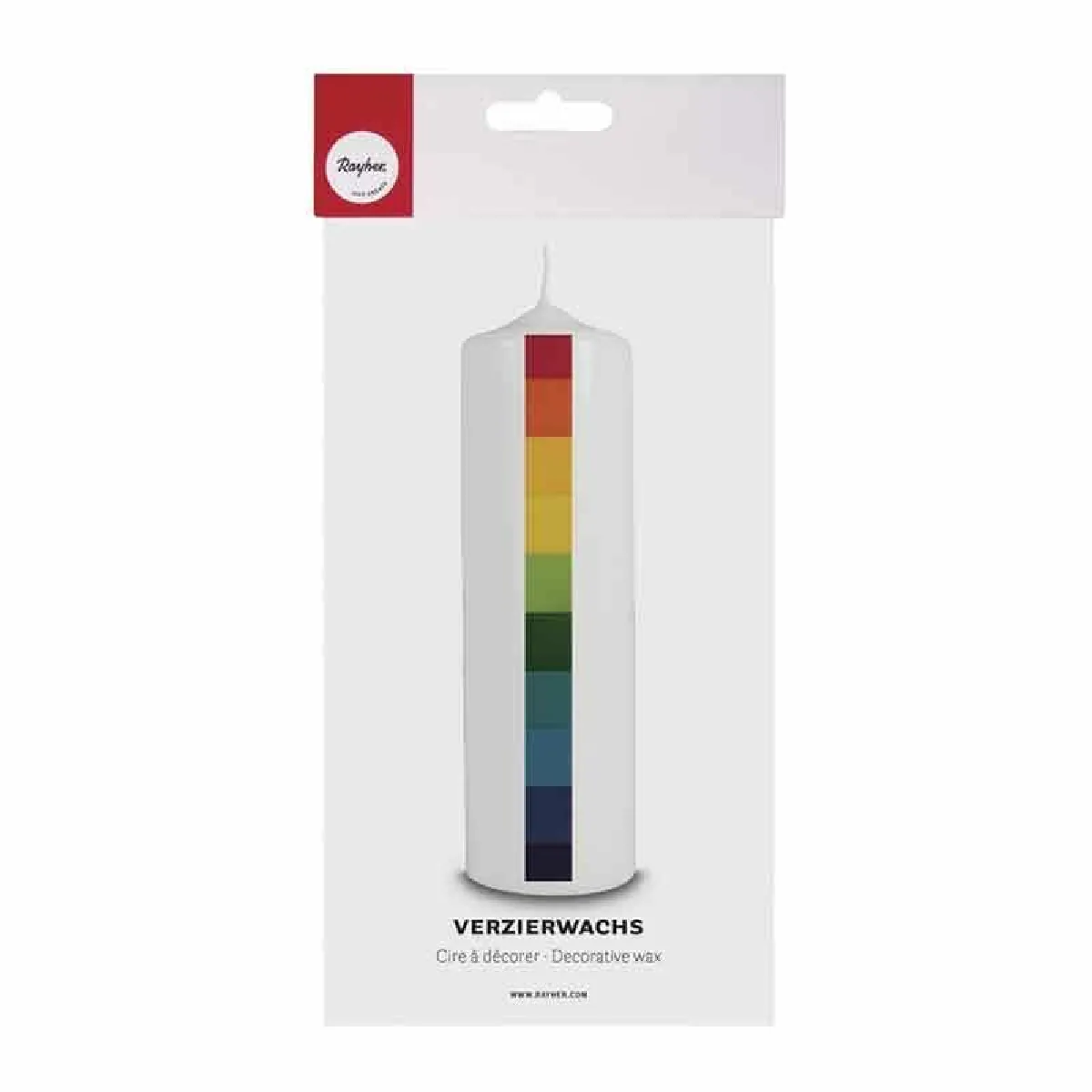 Rayher Feuille de Cire Arc-en-ciel