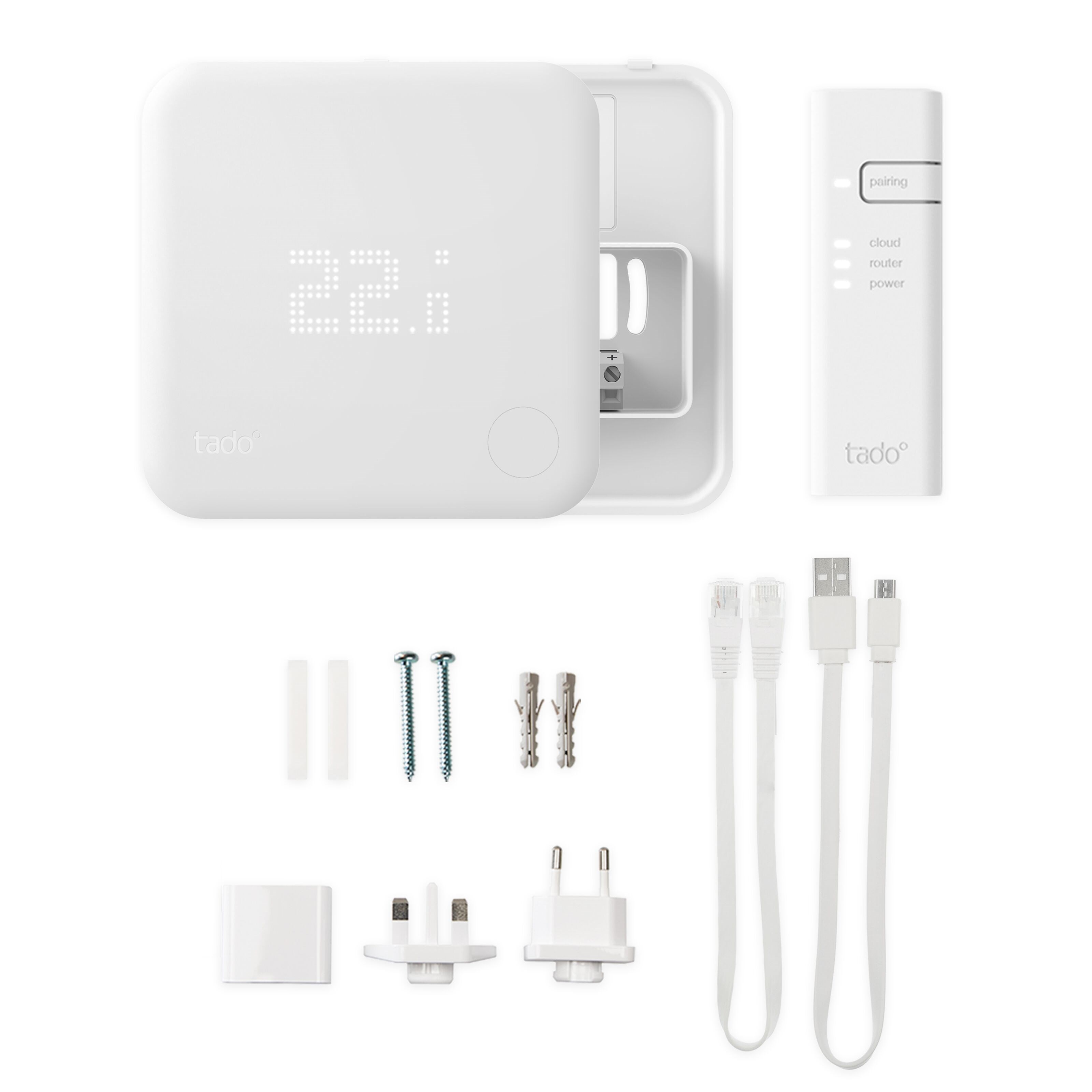 tado Wired Smart Thermostat V3+ Startpakke