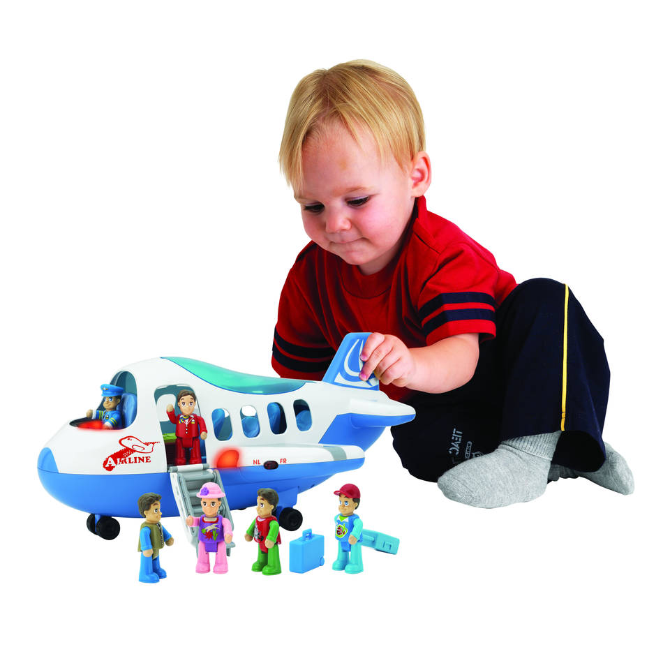 Happy Kid vliegtuig speelset