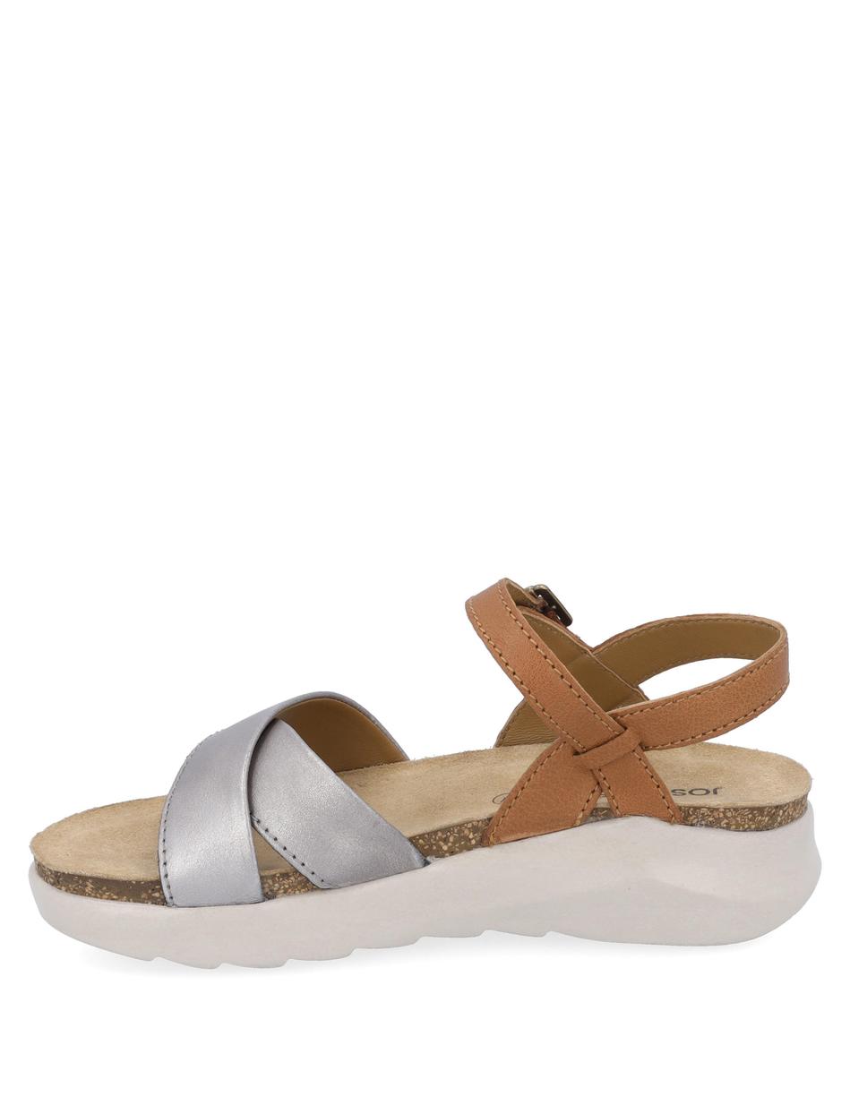 Sandale Celine 03, platin-kombi