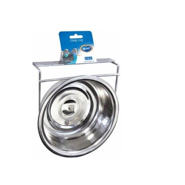 Duvo Comedouro em Inox para Aves 10 cm