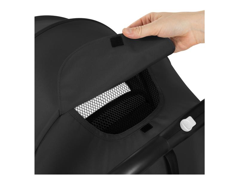 Hauck Buggy Travel N Care Schwarz Handlicher, kompakt verstaubarer Kinderwagen