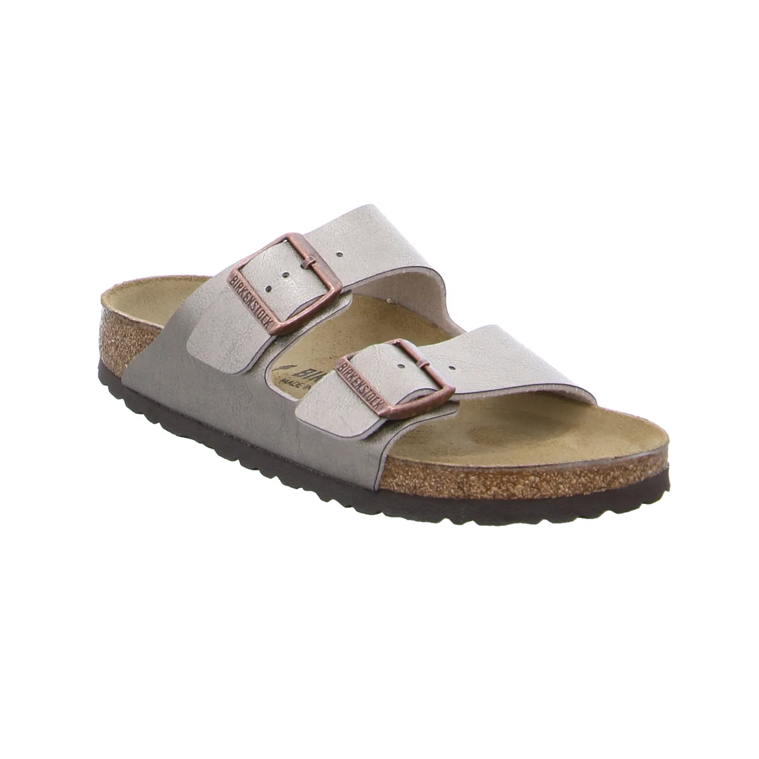 BIRKENSTOCK Bio-Fussbett Gold Lederimitat