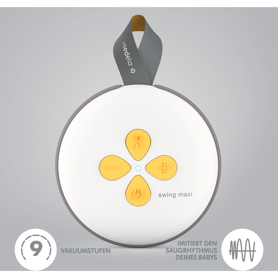 Medela Elektrische Doppel-Milchpumpe Swing Maxi - die neue Generation