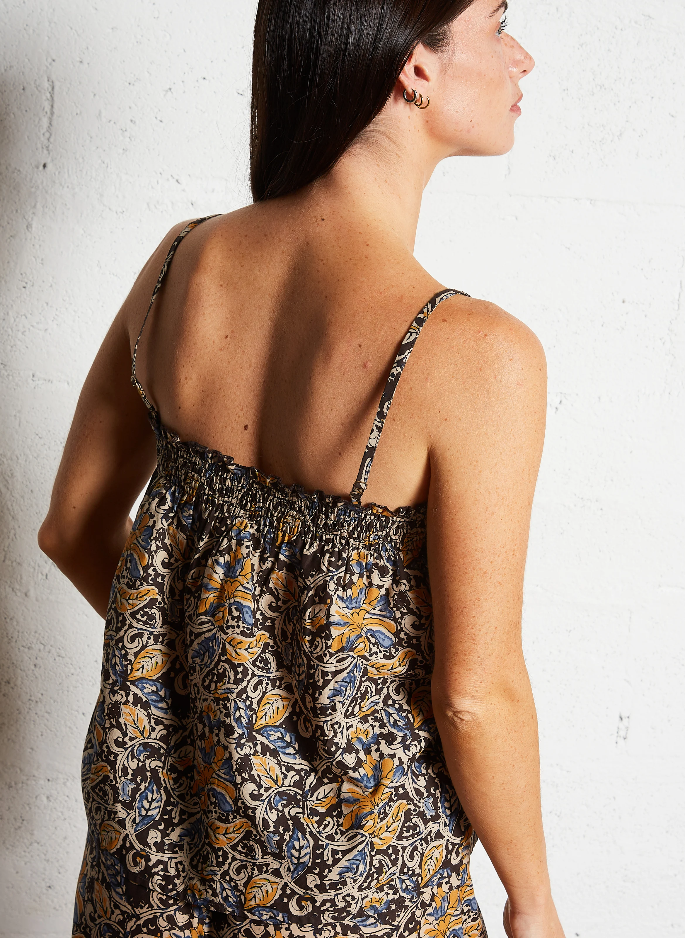 MINALON - Ensemble de pyjama en coton bio imprimé | Multicolore