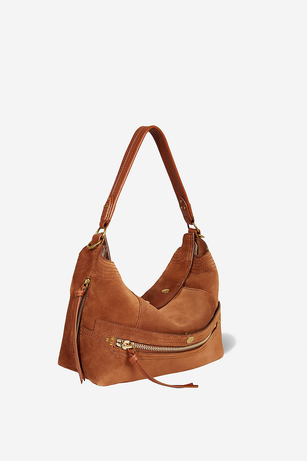 Lucky hobo suede crossbody