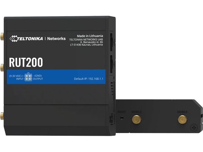 Teltonika LTE-Industrierouter RUT200 Teltonika Industrieller Mobilfunk-Router