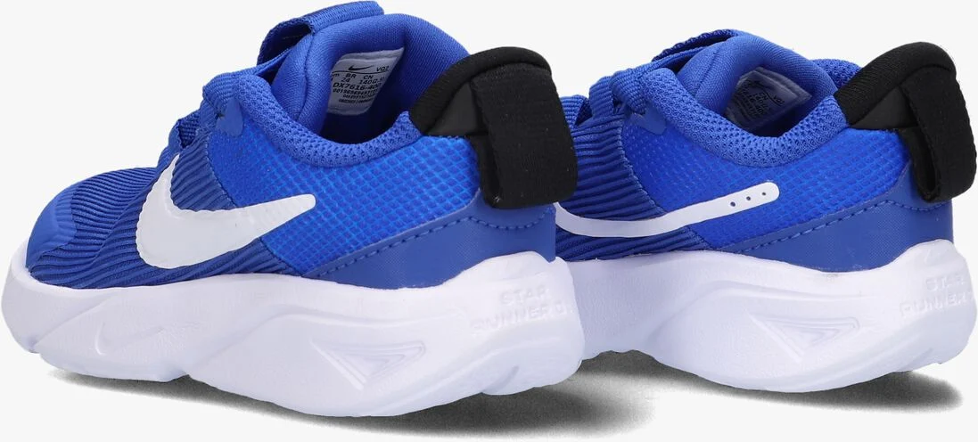 NIKE blauwe nike lage sneakers star runner 4 nn (td)