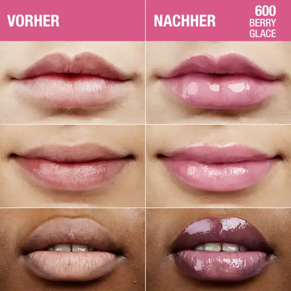Volume Up Glassy Gloss 600 Berry Glace