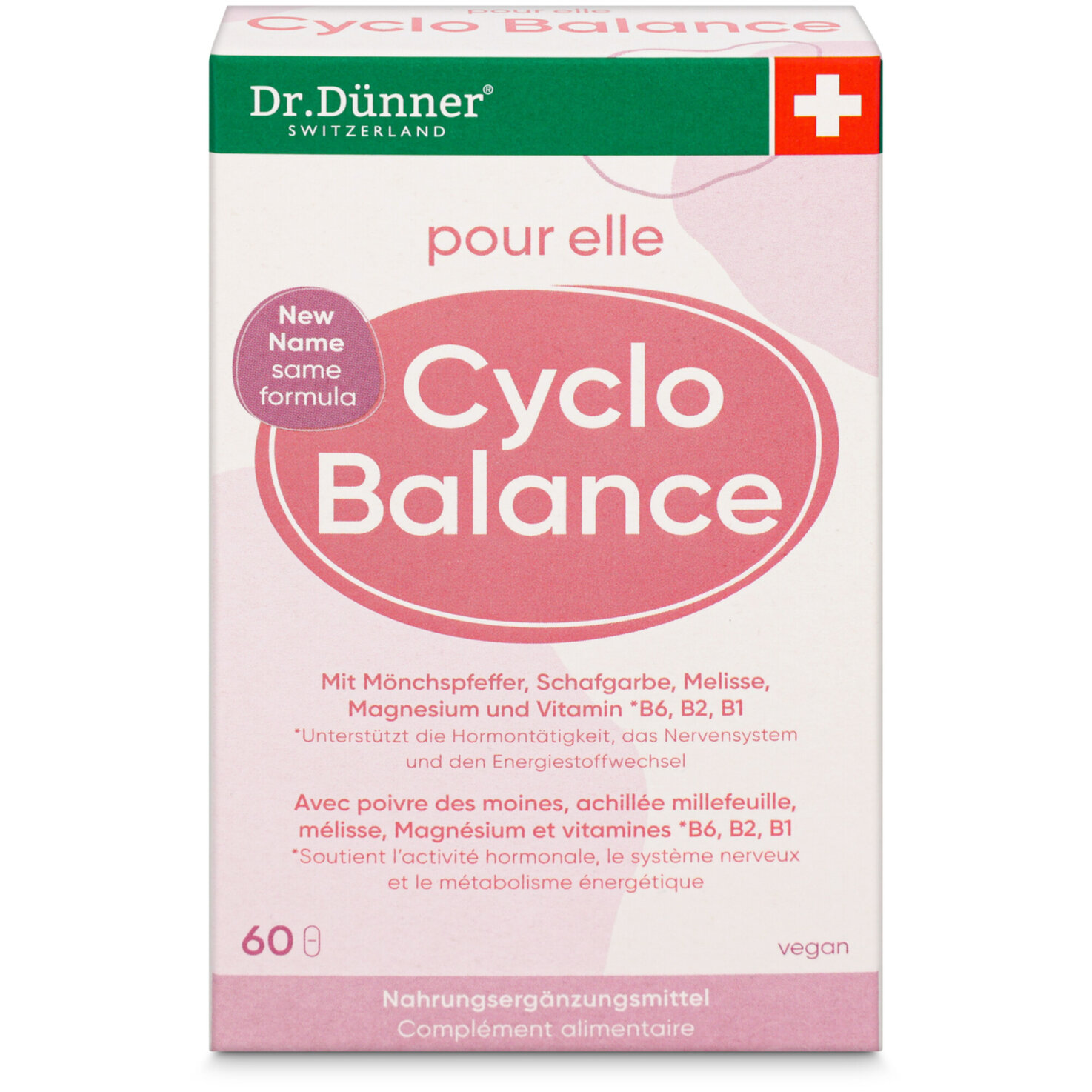 Dr.Dünner pourelle PMS Balance 60 Stück