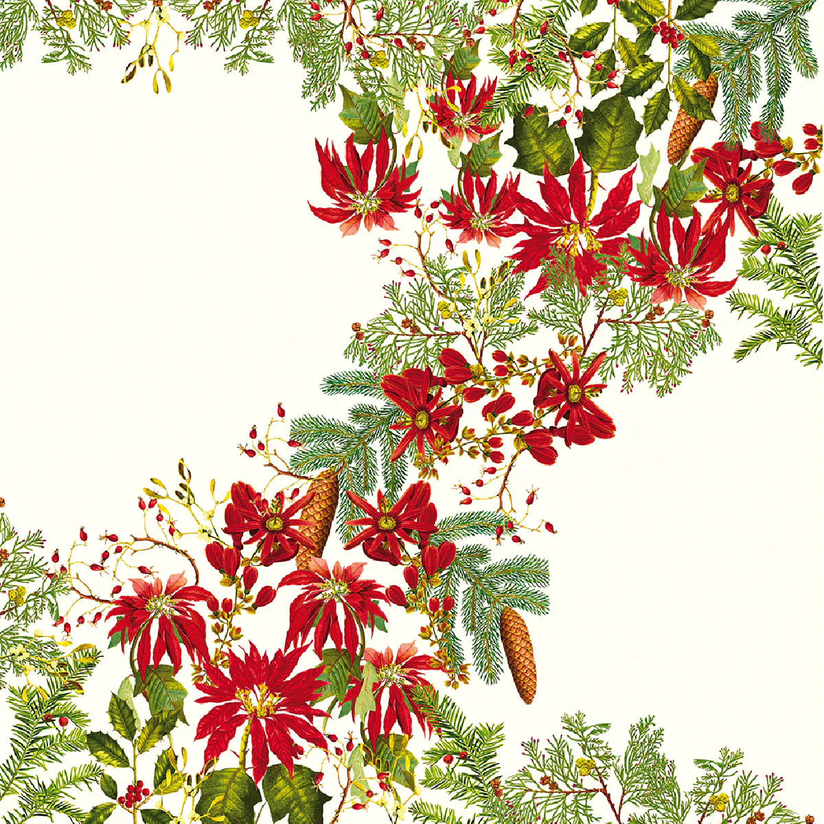 Nappe antitache déperlant pur coton rouge 155x225 Garnier Thiebaut