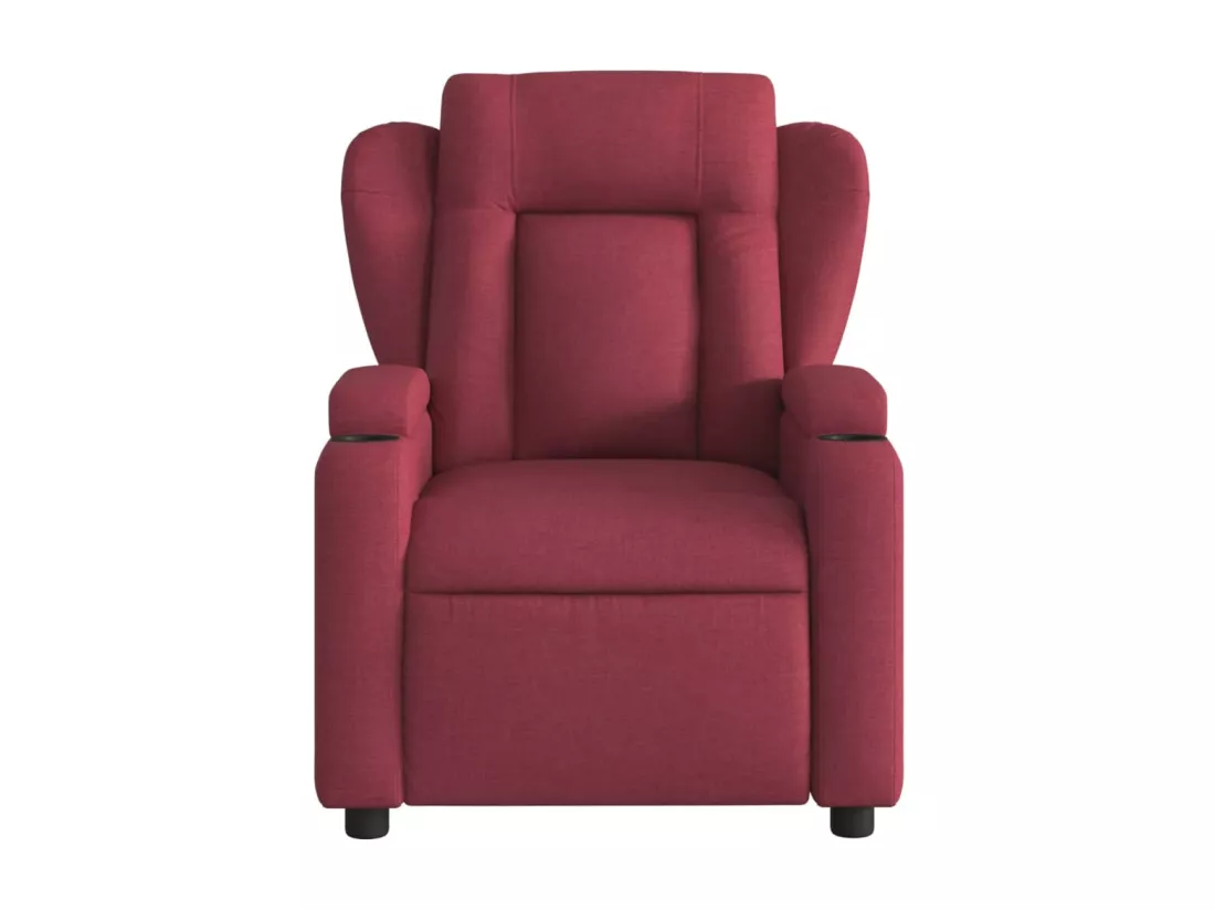 Fauteuil inclinable Rouge bordeaux Tissu
