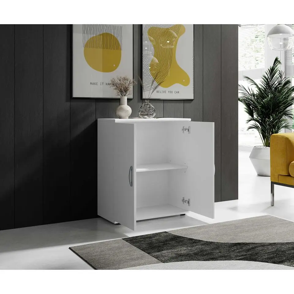 Commode Viviane 60cm met 2 deuren - wit